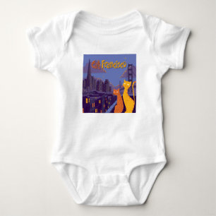 Body Para Bebê Cat Francisco