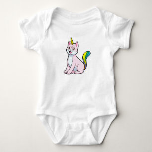 Body Para Bebê Cat Unicorn