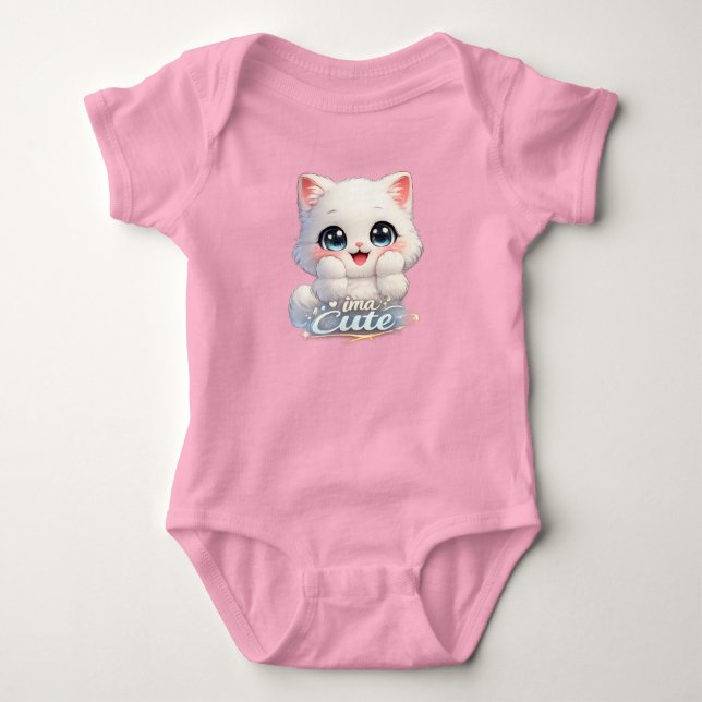 Body Para Bebê Catsera 1.0 (Frente)