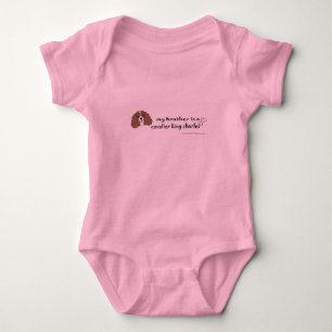 Body Para Bebê cavalier king charles spaniel