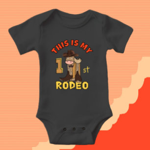 Body Para Bebê Cavalo cowboy