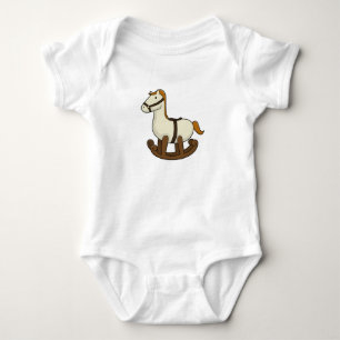 Body Para Bebê Cavalo de balanço brinquedo