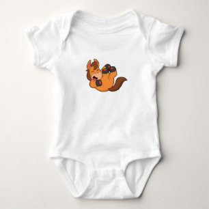 Body Para Bebê Cavalo no riso
