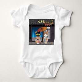 Body Para Bebê Celebração 7-5-3 de Poiluna