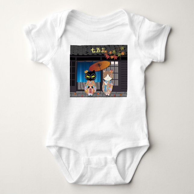 Body Para Bebê Celebração 7-5-3 de Poiluna (Frente)