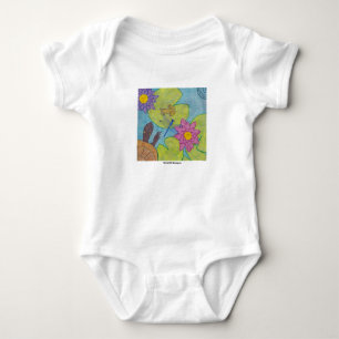 Body Para Bebê Cena de Lago (branco) - Bodysuit de Bebê
