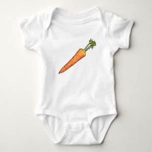 Body Para Bebê Cenoura