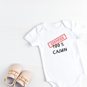 Body Para Bebê Certified 100% Cajun