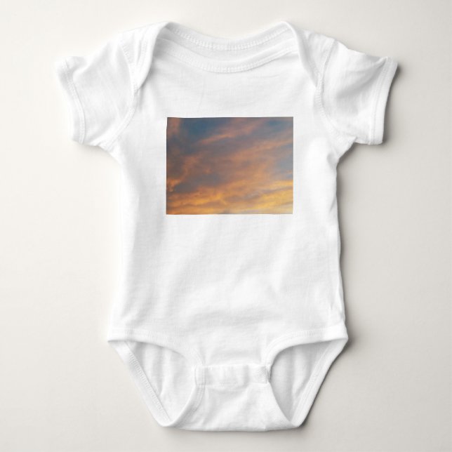 Body Para Bebê Céu sunset (Frente)