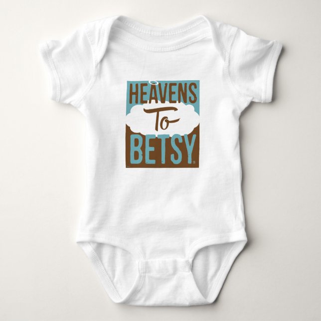 Body Para Bebê Céus A Betsy (Frente)