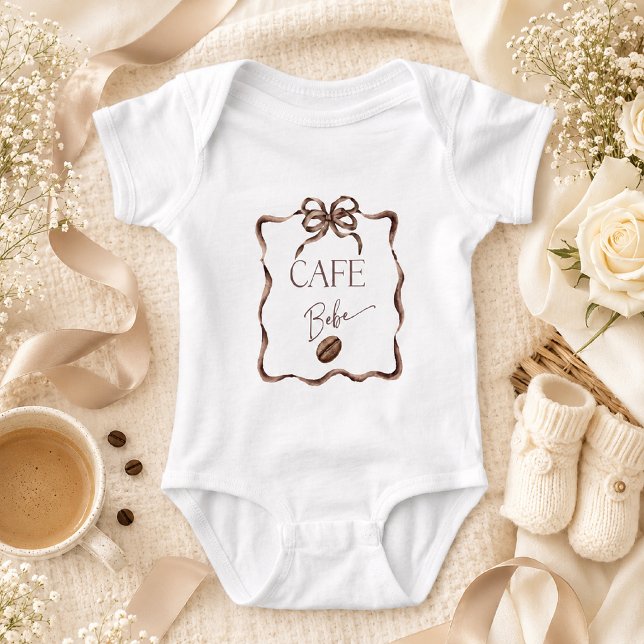 Body Para Bebê Chá de Bebê Café Bebe (Criador carregado)