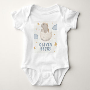 Body Para Bebê Chá de Bebê Ilustrativo em Aquarela Pastel