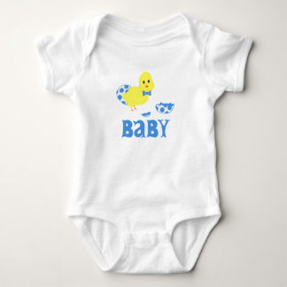 Body Para Bebê Chá de Bebê Menino Franguinho Pronto Para Chocar