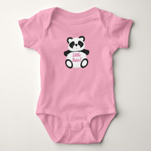 Body Para Bebê Chá de Bebê Urso Panda