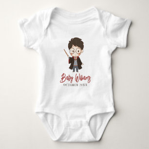 Body Para Bebê Chá de fraldas Harry Potter simples