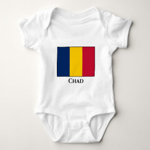 Body Para Bebê Chad Flag