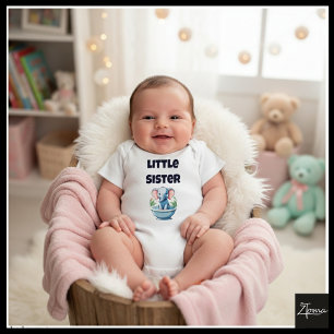 Body Para Bebê Chás de fraldas