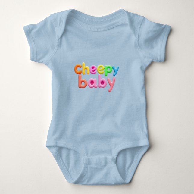 Body Para Bebê cheepy baby (Frente)