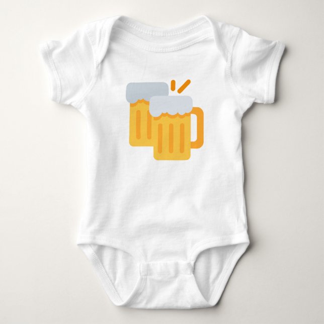 Body Para Bebê Cheers Emoji (Frente)