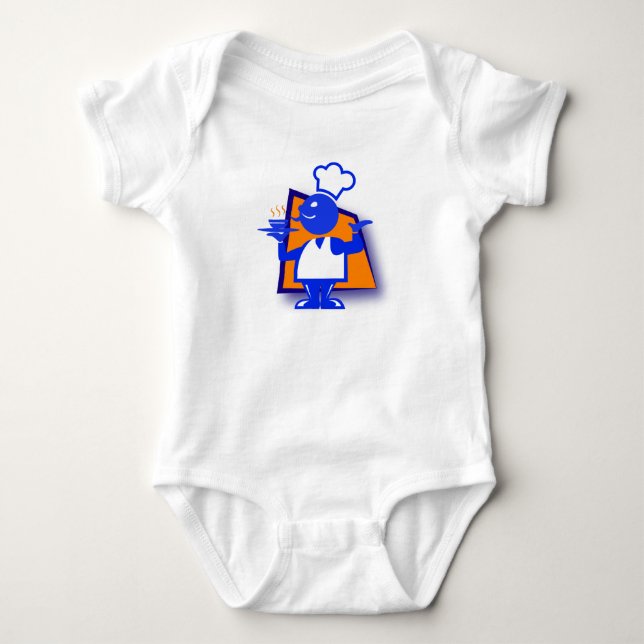 Body Para Bebê Chef (Frente)