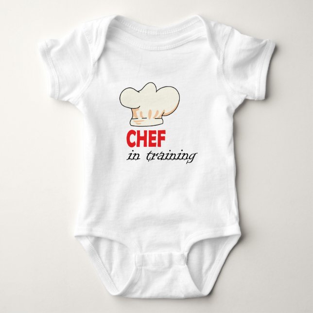 Body Para Bebê Chef Em Formação (Frente)