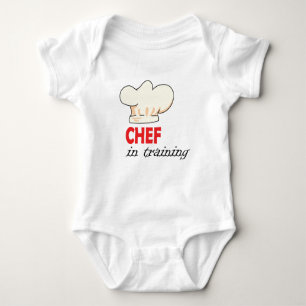 Body Para Bebê Chef em treinamento