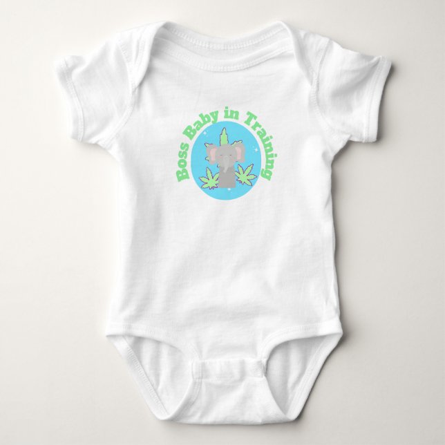 Body Para Bebê Chefe Baby em Treinamento (Frente)