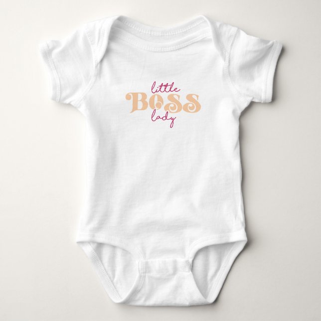 Body Para Bebê Chefinha (Frente)