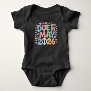 Body Para Bebê Chegando em maio de 2026, gravidez da nova mamãe