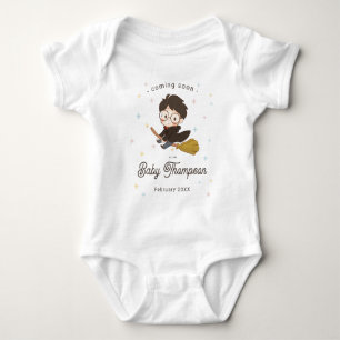 Body Para Bebê Chibi Harry Potter Chá de Bebê Mágico