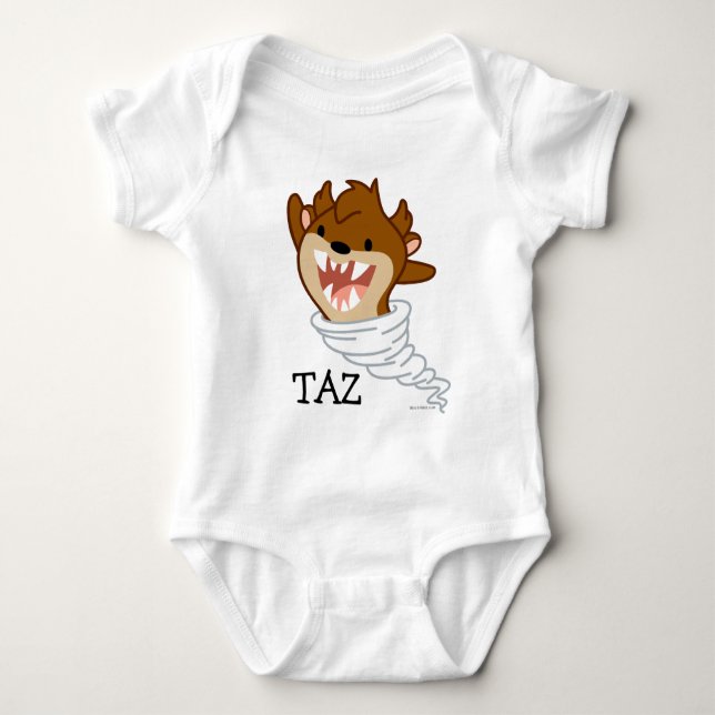 Body Para Bebê Chibi Tornado TAZ™ (Frente)