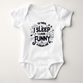 Body Para Bebê Children's bodysuit with a funny inscription