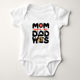 Body Para Bebê Children's bodysuit with a funny inscription