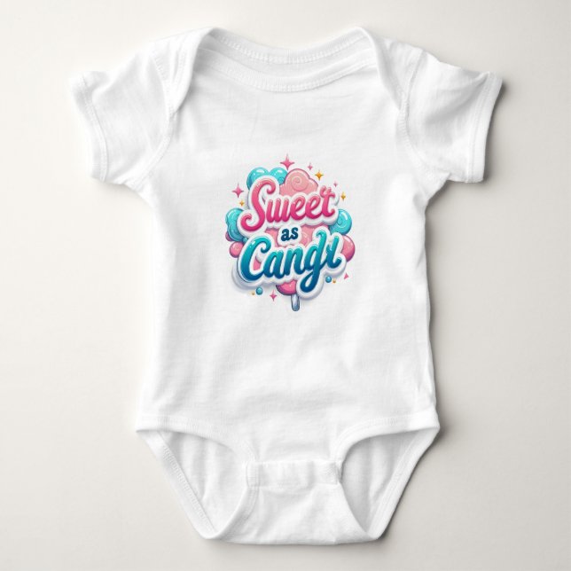 Body Para Bebê Children's bodysuit with a funny inscription (Frente)