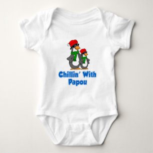 Body Para Bebê Chillin com Papou