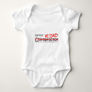 Body Para Bebê Chiropractor do pai do trabalho