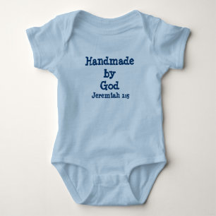 Body Para Bebê Christian Baby Boy Um pedaço