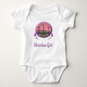 Body Para Bebê Christian Girl