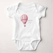 Chuva de Bebê Balão de Ar Quente Aventura Menina R