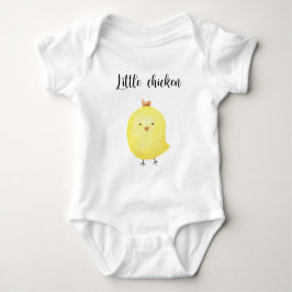 Body Para Bebê Chuva de Bebê Frango Fofo