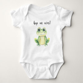 Body Para Bebê Chuva de Bebê Sapo Fofo