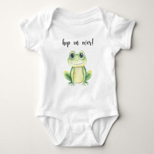 Body Para Bebê Chuva de Bebê Sapo Fofo