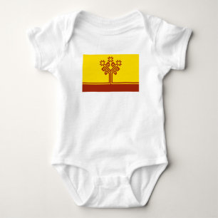 Body Para Bebê Chuvashia Flag