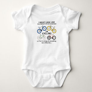 Body Para Bebê ciclismo, posso parecer que estou te ouvindo