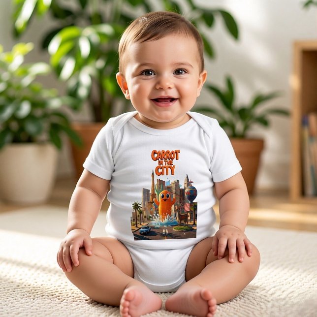 Body Para Bebê Cidade da Cenoura (Criador carregado)