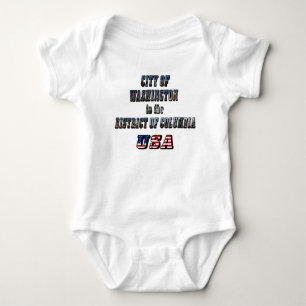 Body Para Bebê Cidade de Washington no Distrito de Columbia EUA