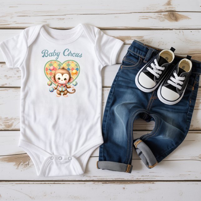 Body Para Bebê Circo Infantil (Criador carregado)
