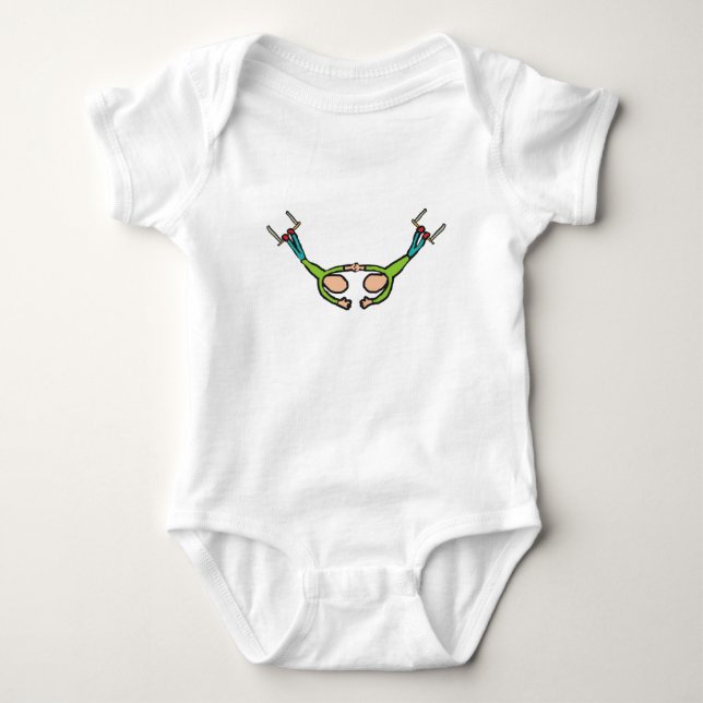 Body Para Bebê Circus Flying Trapeze (Frente)