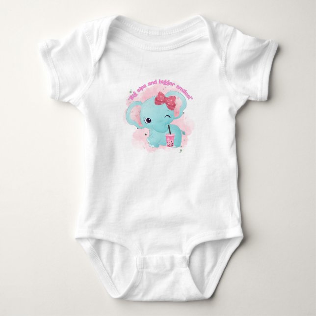 BODY PARA BEBÊ CITAÇÃO "CARTÃO ANIMAL" (Frente)