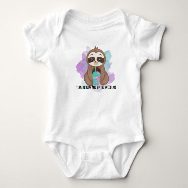 BODY PARA BEBÊ CITAÇÃO "CARTÃO ANIMAL" (Frente)